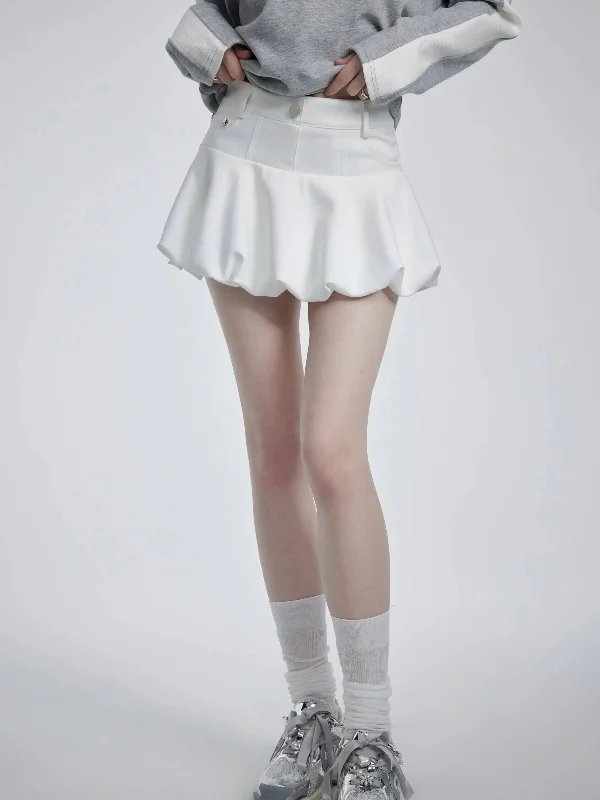[Customizable] Flower Power Mini Skirt Ruffled Mini Skirt