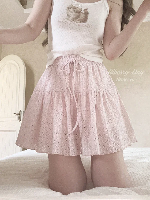 Sakura Aroma Heart Mini Skirt Mini Skirt Style