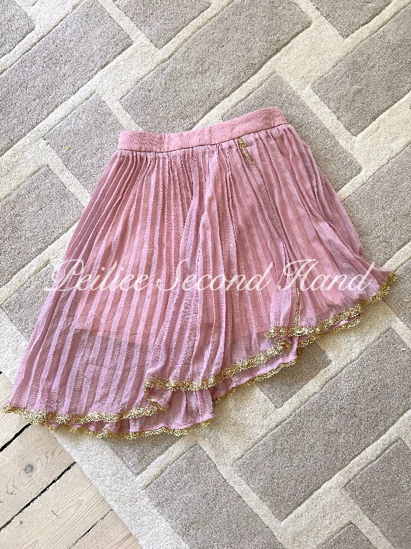 [Sweden Second Hand] Angelic Pink Mini Skirt Bohemian Mini Skirt