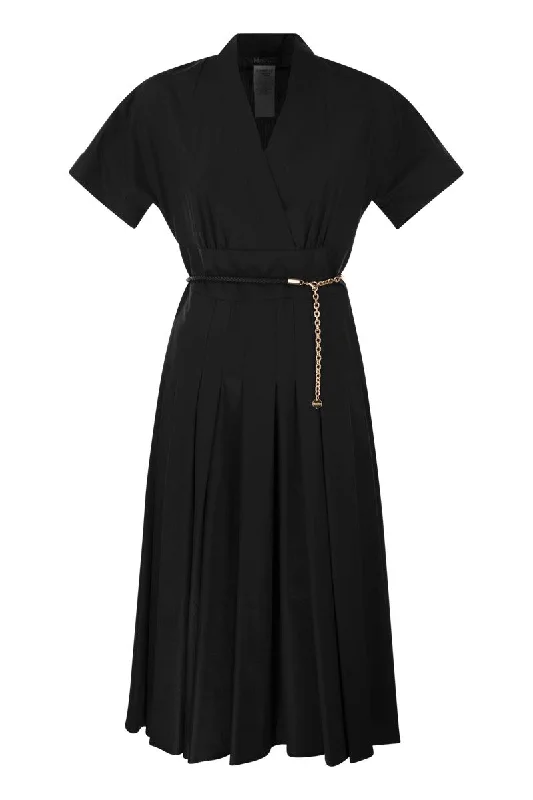 ALATRI - Crossed poplin dress Bodycon unclassified dresses