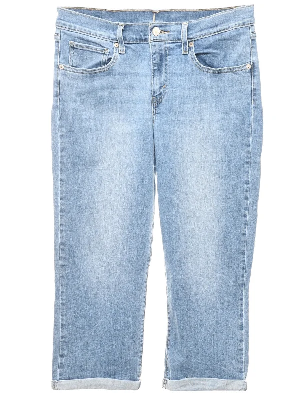 Cropped Levi's Jeans - W31 L21 Lounge unclassified dresses