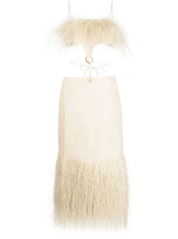 Jacquemus Dresses White Spring unclassified dresses