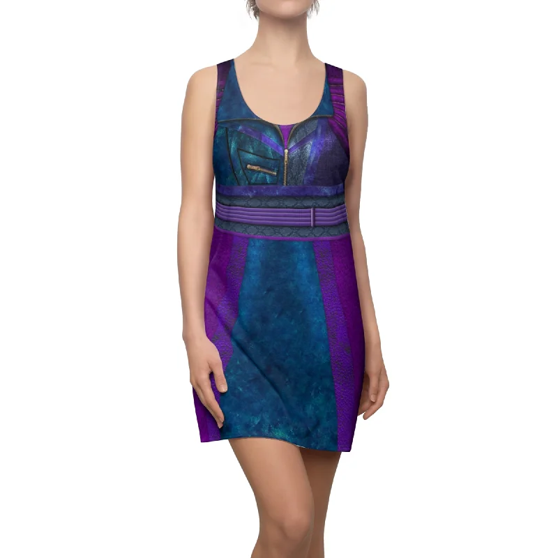 Mal Dress, Descendants 3 Costume Ruffled unclassified dresses