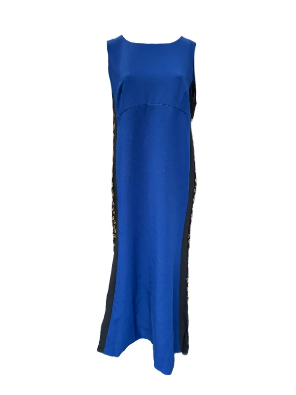 Marina Rinaldi Women's Blue Diapason Zipper Closure Shift Dress NWT Elegant evening unclassified dresses Marina Rinaldi Women's Blue Diapason Zipper Closure Shift Dress NWT Elegant evening unclassified dresses