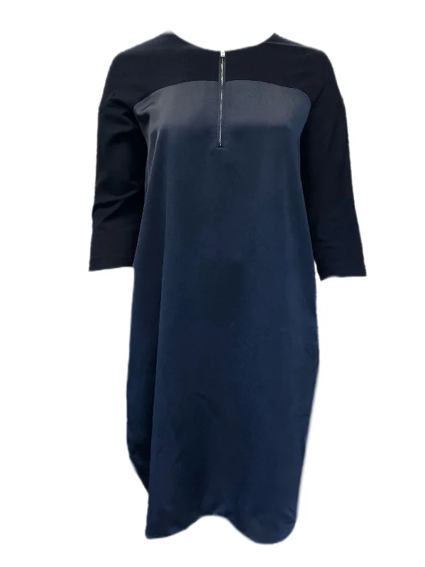 Marina Rinaldi Women's Navy Dadaismo Shift Dress NWT Earthy tone unclassified dresses