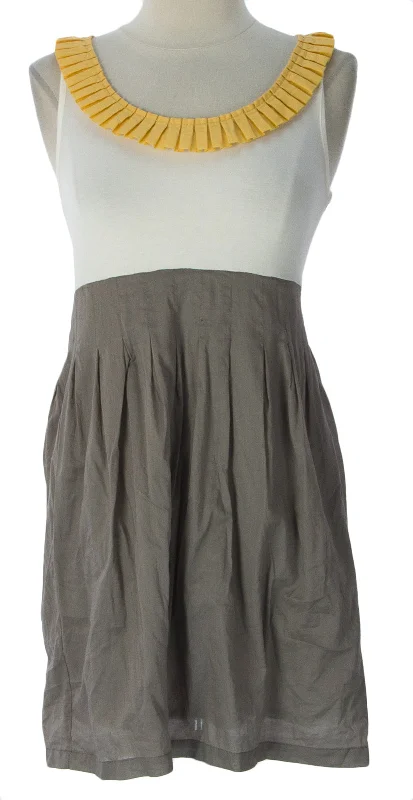 PRIORITIES Women's White/Grey Slveless Above-Knee Dress #41639 $123 NEW Travel unclassified dresses PRIORITIES Women's White/Grey Slveless Above-Knee Dress #41639 $123 NEW Travel unclassified dresses