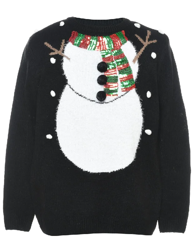 Snowman Christmas Jumper - M Trendy new unclassified dresses