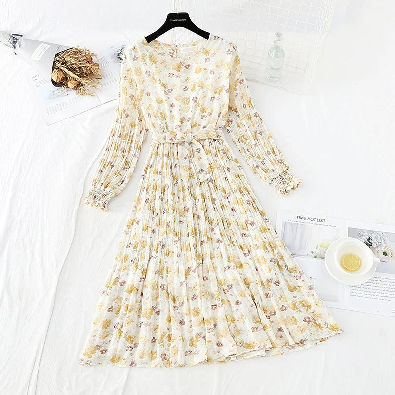 The new waist is slim, chiffon Fairy Dress  4536 Luxury unclassified dresses