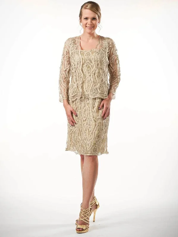 Soulmates D8066 - Lace Jacket Dress Lace Dress Bohemian